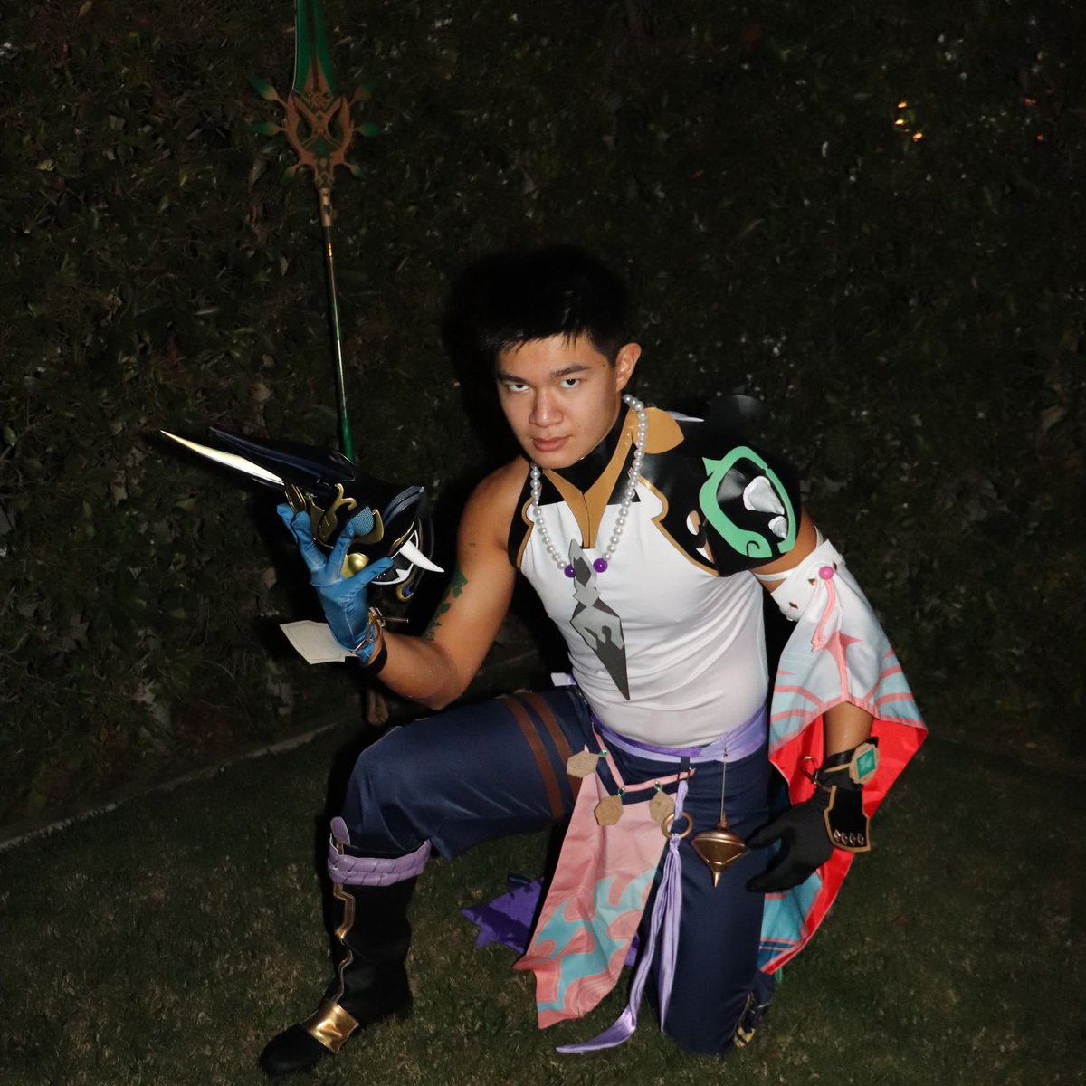 ppshen_'s tweet image. "I deal in death. If you cannot bring yourself to kill – speak my name."

#Xiao #GenshinImpact #原神 #魈