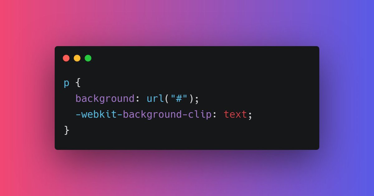 Prathkum's tweet image. CSS Tip 💡

You can create text portrait using 2 lines of CSS. 

Code👇                                 Output👇