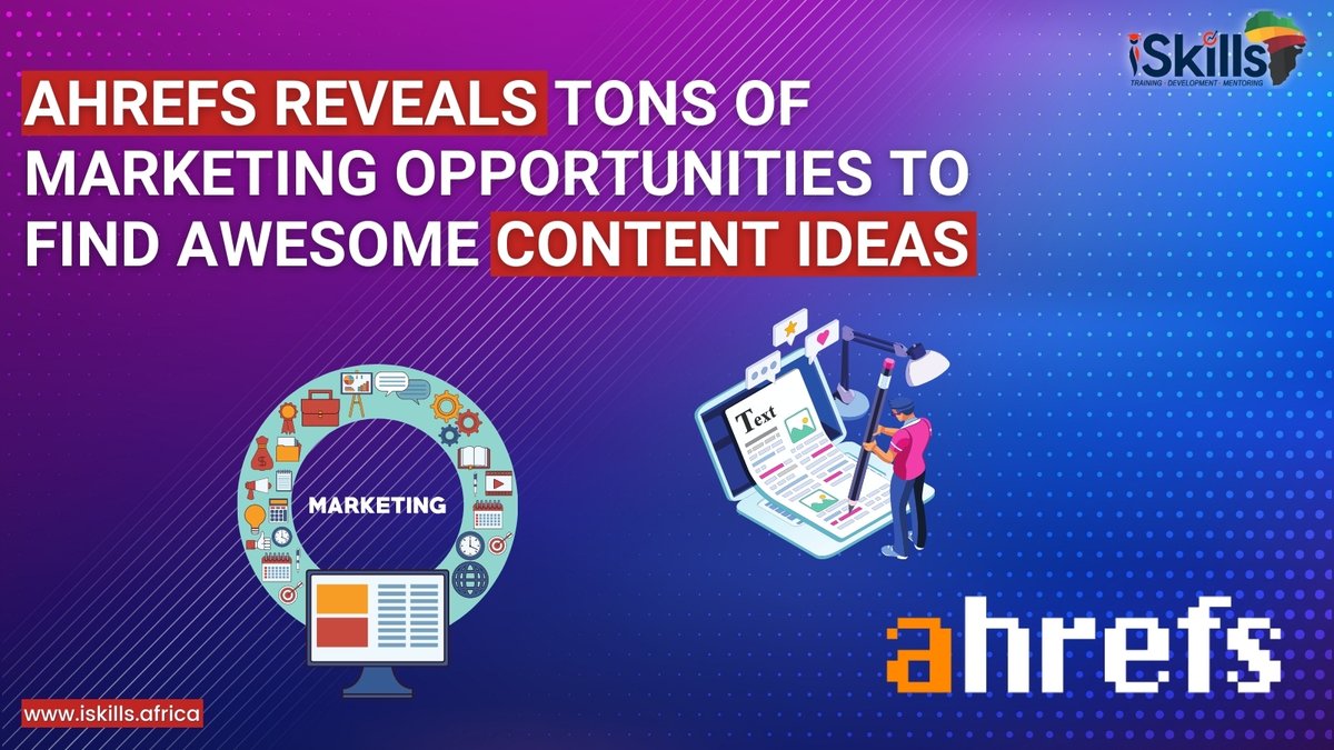 IskillsA's tweet photo. Ahrefs is the ultimate tool to rock your SEO campaign with Keyword Explorer, Backlink Checker, Website Authority Checker, Free Keyword Generator, Content Explorer, Site Audit, Rank Tracker, and Site Explorer. https://t.co/VPlcWWIHqW