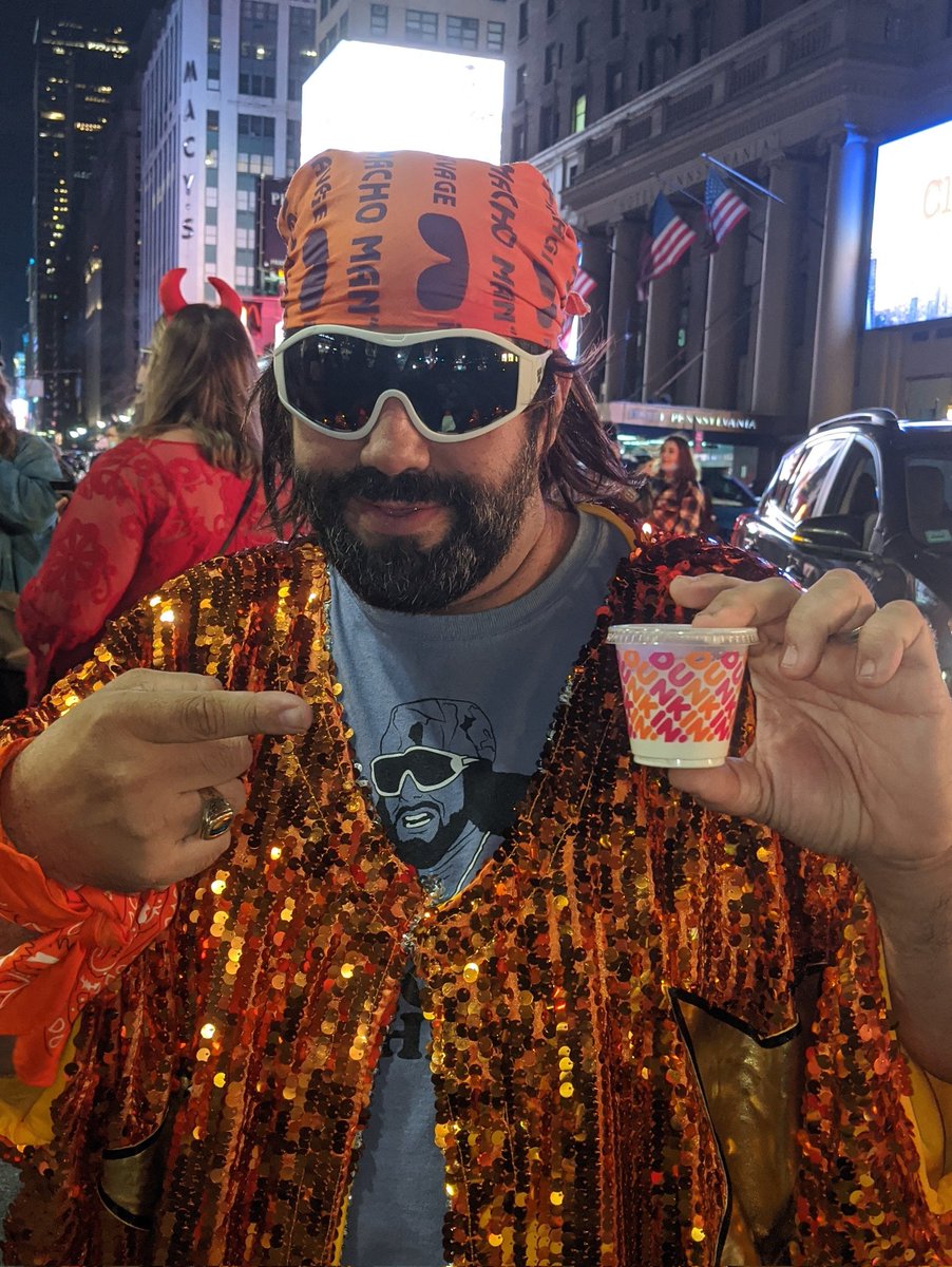 Because my Macho Man costume was on point... #machoman #randysavage