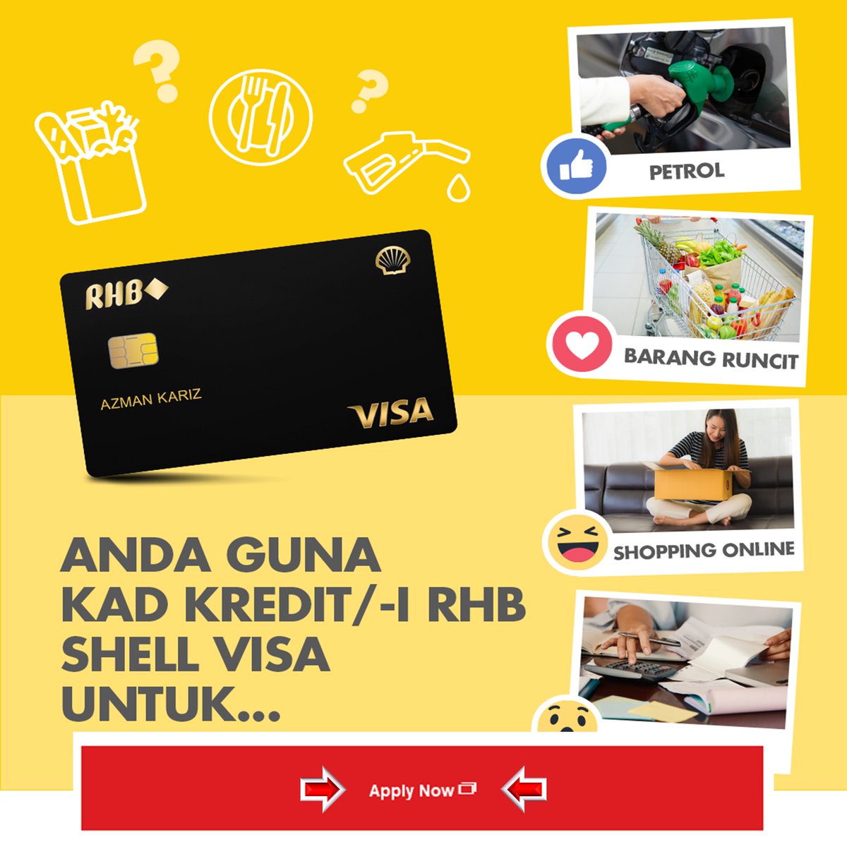 Mypromo My On Twitter Enjoy Up To 30 Cashback With Rhb Shell Visa Credit Card I When You Fill Up Yr Tank Pay Utility Bills Top Up E Wallet Shop Online Get Details On Rhb