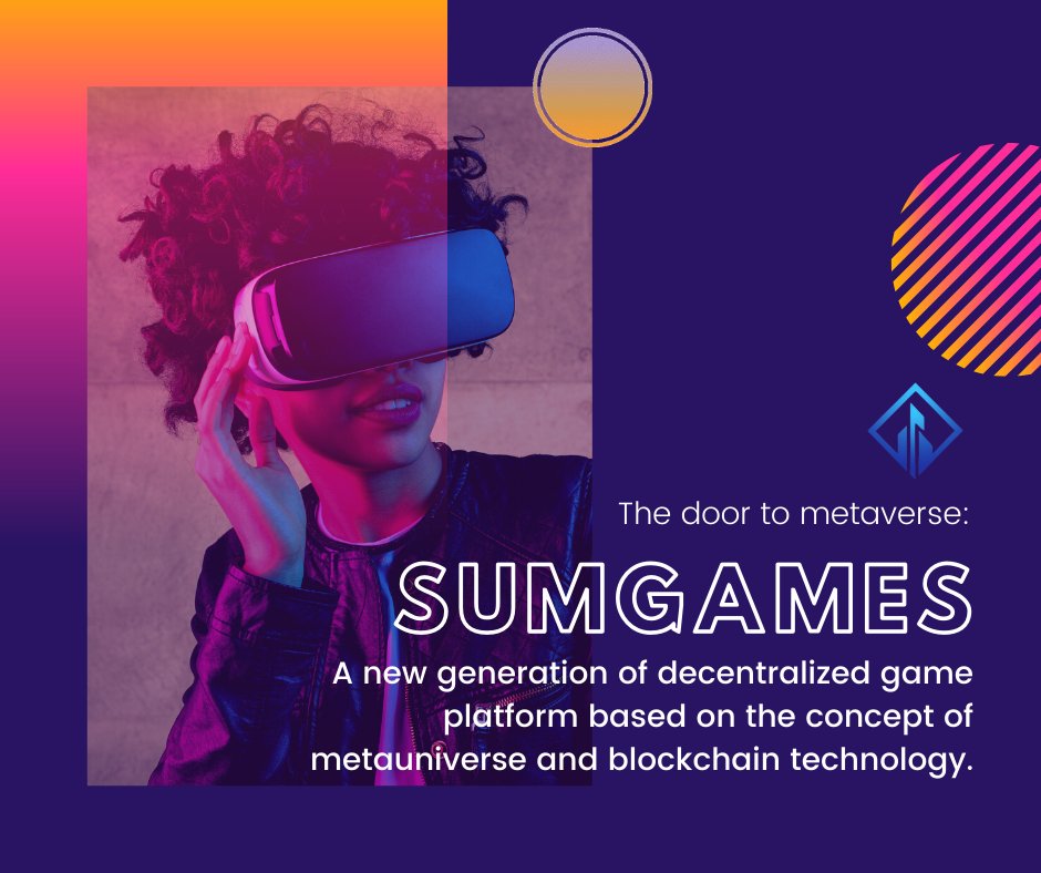 SumGames01's tweet photo. Big news for the gamers out there!
The rise of SumGames will create an entirely new generation of Blockchain gaming. We aim to create economic freedom and opportunity for gamers, especially in emerging economies. Everyone is welcome here!
#SumGames #PlayToEarn #BlockChain #NFT https://t.co/n68WeudvnJ
