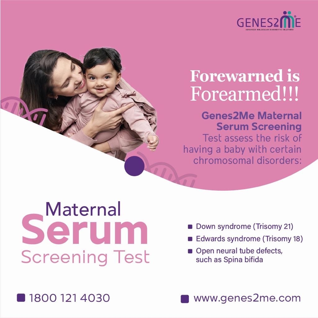 genes2me's tweet photo. Maternal serum screening is a group of tests used in the second trimester of pregnancy to help evaluate a woman’s risk of carrying a baby with chromosome disorders.
Call US on 18001214030 
To know more visit. https://t.co/jIUg0HCGNd
#PregnancyTest #Baby #NIPT #NIPTTest #Screening https://t.co/5Mt4Jt50rQ