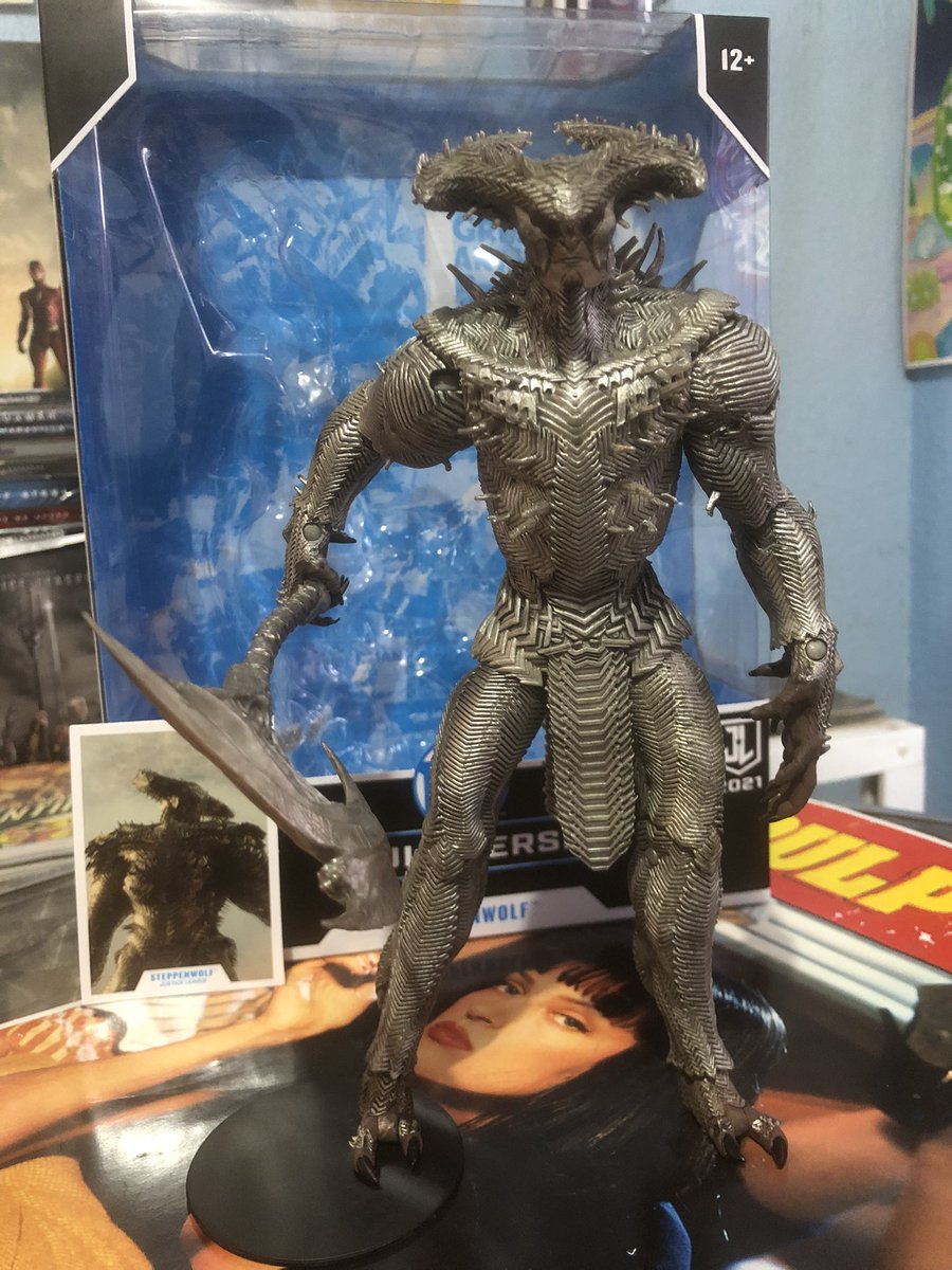cinemorpho_JL's tweet photo. #stephenwolf en #ZackSnydersJusticeLeague de la línea #McfarlaneToys maravillado con mi primera figura de este tipo! ⚔️🤩
Si quieren ver el Únboxing que le hice en el canal, se los dejo igual por aquí si no lo han visto! 😉👇🏻
👉🏻 https://t.co/Or7zOYAHgQ👈🏻
#restorthesnyderverse https://t.co/bFoHV96LCy
