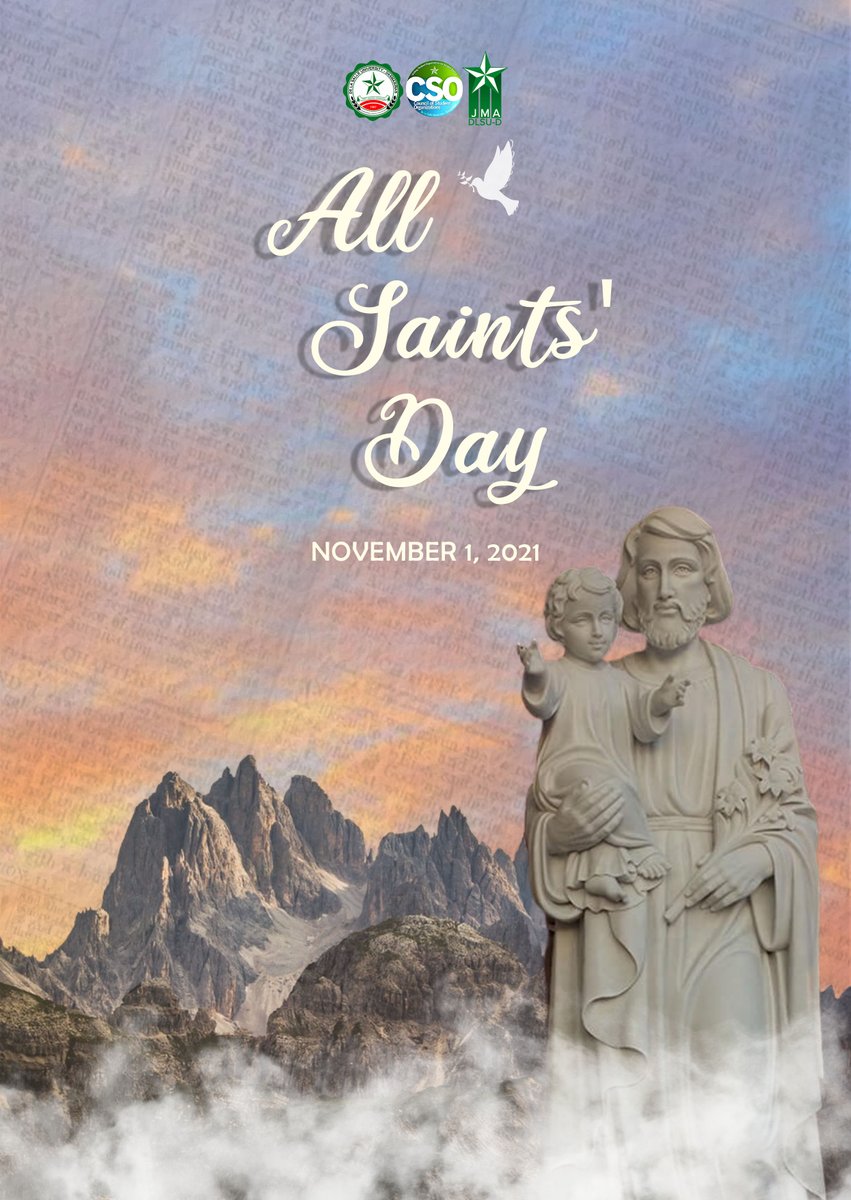 jmadlsud's tweet photo. As we commemorate the saintly lives of those who have gone before us, let us observe solemnity and unity as one. 

Wishing everyone a safe and happy All Saints’ Day!

#CSORSO2122
#CSORSOFAM
#DLSUDJMA
#IgnitingPursuitOfExcellence https://t.co/YRCsLtb6wm