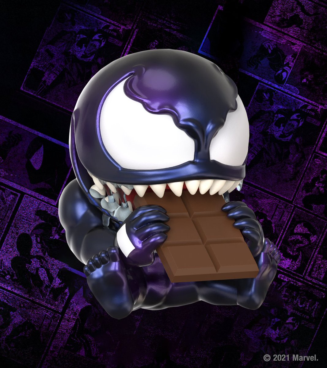 VenomMovieJP's tweet photo. YUMMY👅　俺たちのハロウィンのチョコ、うまかったぞ💥
#ヴェノムからトリックオアチョコ喰わせろ でチョコをくれた中から、5人に＜俺たち👇＞を送りつけてやる👊

DMを受け取ったヤツは🍫チョコを切らすなよ。切らしたら…　わかってるよな❓ https://t.co/YOiJbTAYZh