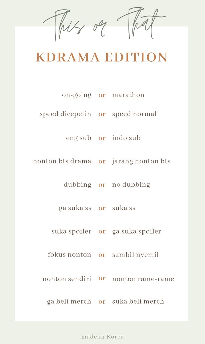 kdrama_menfess's tweet photo. •kdm• guys which one your habits while you watching kdrama? https://t.co/zCfM8KXncr