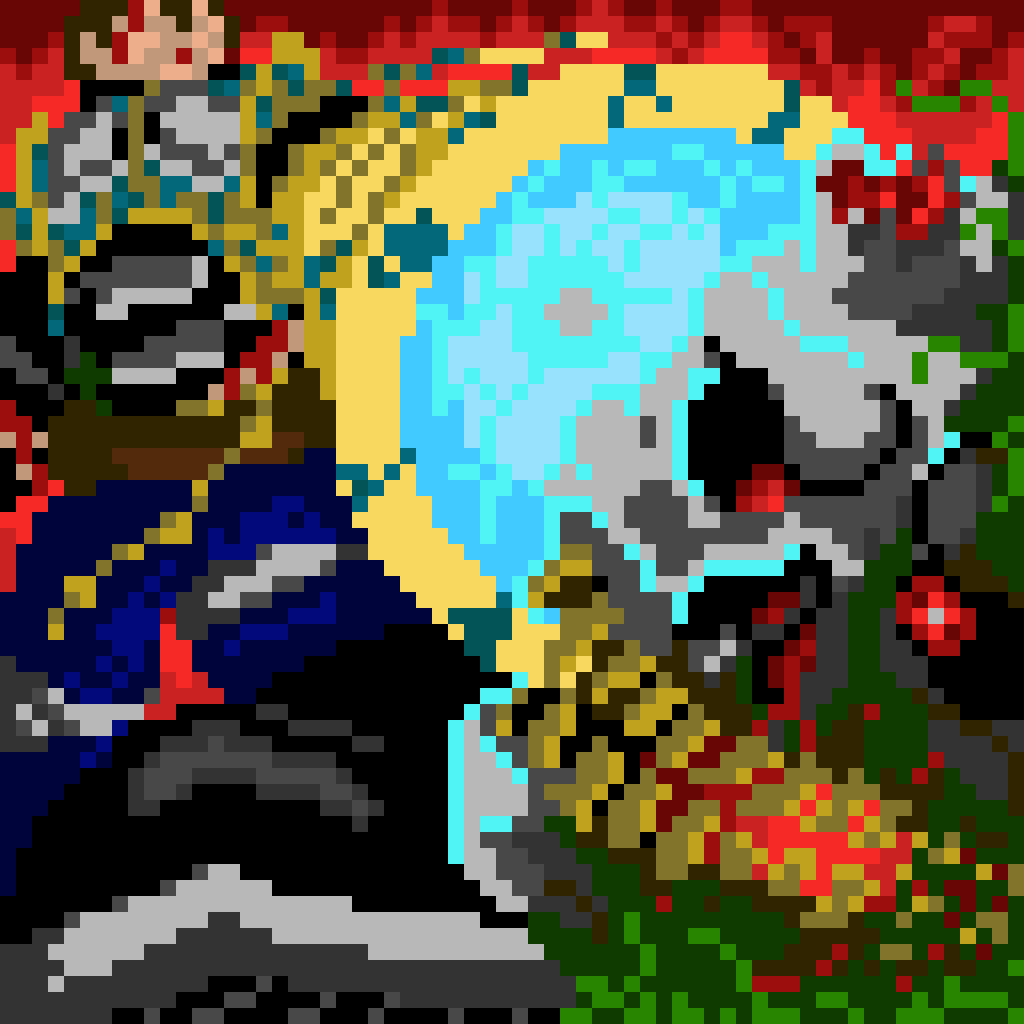 Abyzou - Entidad demoníaca de folclor Judío del aborto #pixelart #demon #fire #blood #apocryphal #hell #doom #oc #abyzou #gun #provida #proaborto #abortion #prochoice #plannedparenthood #prolife #armor #evil #jewish #halloween #contest #pixilartchallenge #pixilart @pixil_art https://t.co/ZNqtVh1S4G