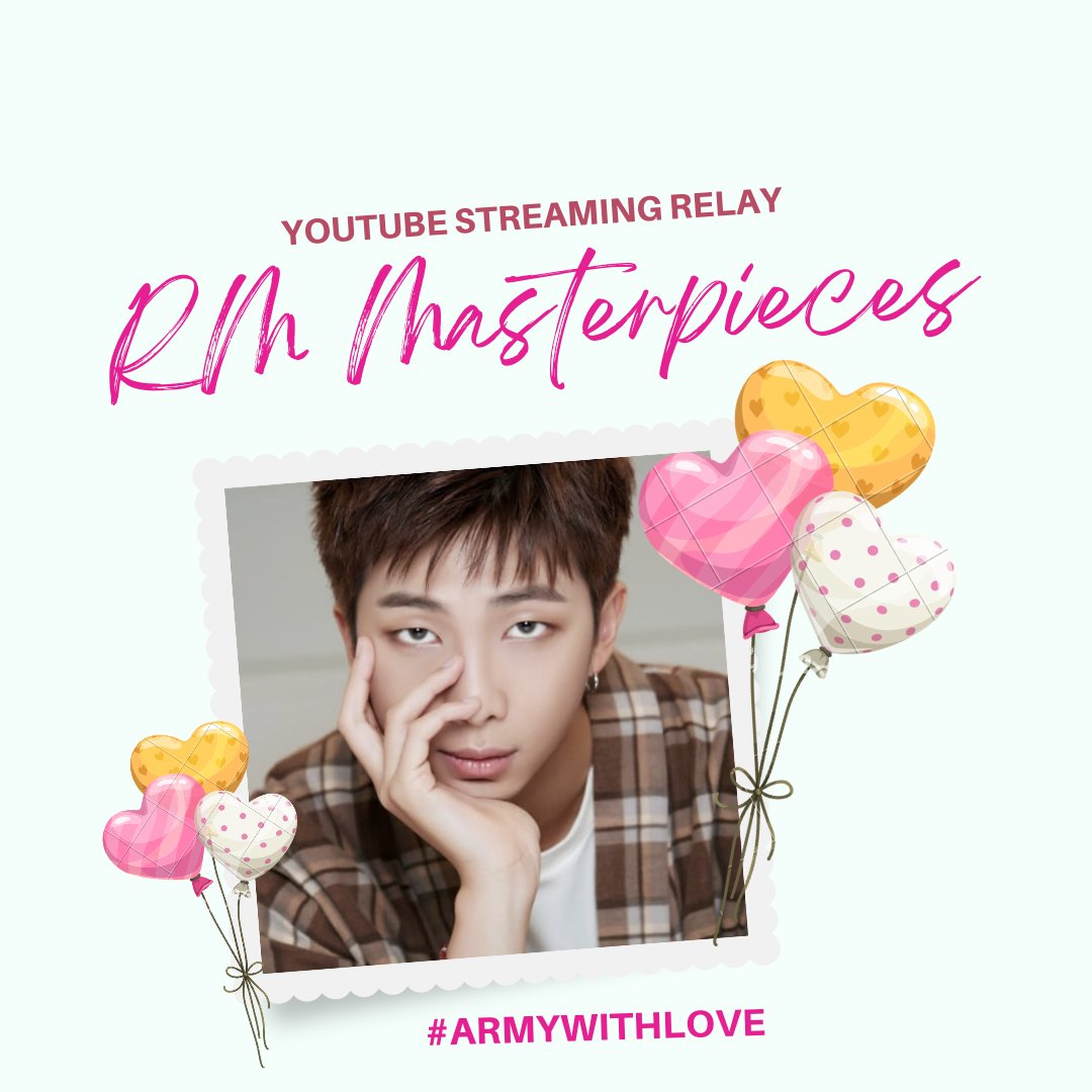 Namjoon_print's tweet photo. ๐ถ #RM Streaming Party ๐ถ
We're starting our #aRMyWithLove #RM Masterpieces Party on YouTube !
Let's start by streaming "Intro Persona" Comeback Trailer.
Drop your screenshots. Stream here ๐๐
https://t.co/hkpmVLDfFC
#๋ฐฉํ์๋
๋จRM @BTS_twt https://t.co/4s5QFTcAEn
