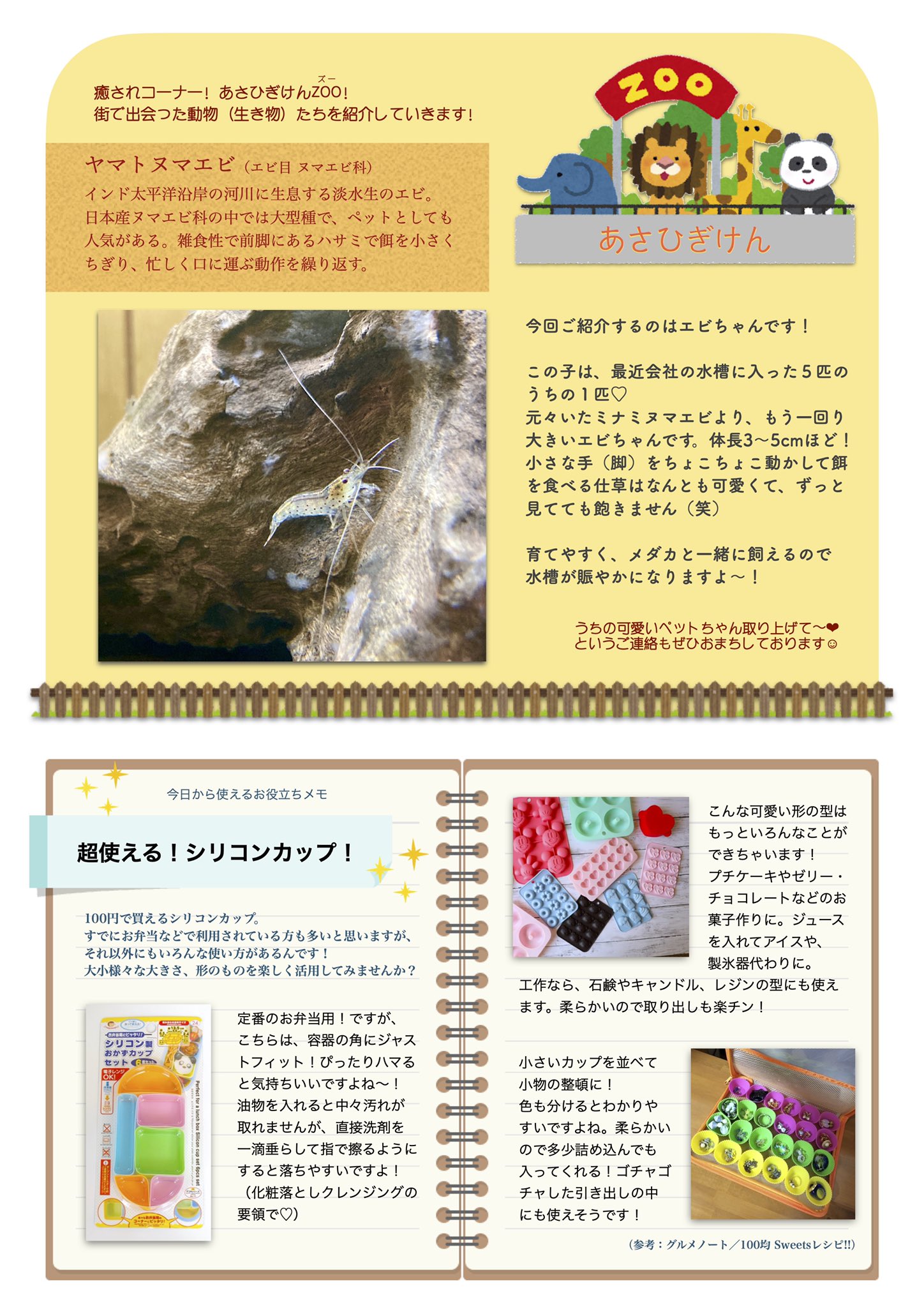 タ シ 新入社員a 住宅営業 アサヒ技研工業のダイレクトメール ひだまり通信11月号 です ご覧ください プール Frp Yamaha発動機 ポンツーン 浮桟橋 ヤマトヌマエビ シリコンカップ お菓子作り 誕生日 バルーンアート オムライス