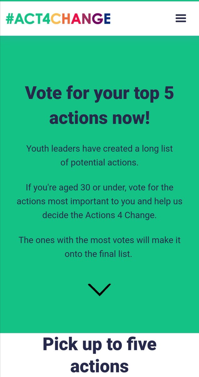 Have your say in shaping the global food system, VOTE for your top actions now in the following link! actionsforchange.org/vote-for-actio… #Act4Food #Act4Change 💚