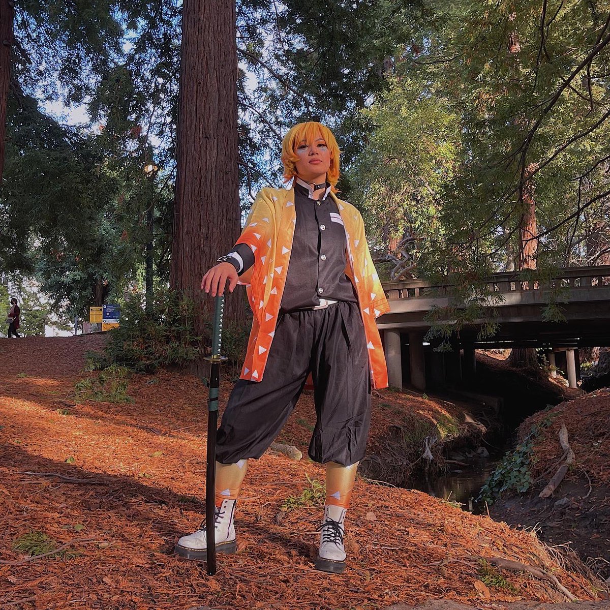 satorulover2021's tweet photo. “CRY ABOUT IT” / ZENITSU I ⚡️ 

tfw you’re hosting your first cosplay panel at your very first convention 
—> @CalAnimageAlpha ANIME DESTINY 2021 IN 7 DAYS 

#halloween2021 #DemonSlayer https://t.co/9hHzhpJuUb
