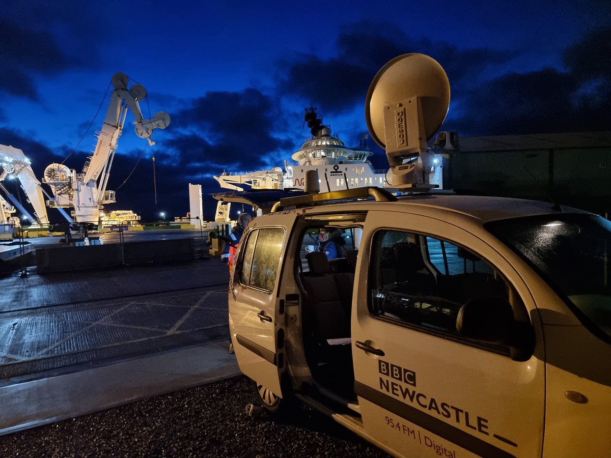 As #COP26 gets underway @bbcnewcastle is LIVE at the @PortofBlyth with Chief Exec Martin Lawlor looking at how the North East and this part of Northumberland is leading the way in tackling climate change.
