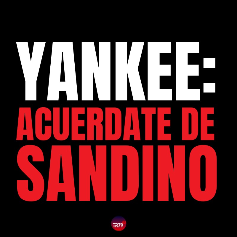 Yankee remember! 

Aquí hay un pueblo digno, soberano e independiente. 

Ni botando todas las cuentas nos callarán! 

#NoPudieronNiPodran