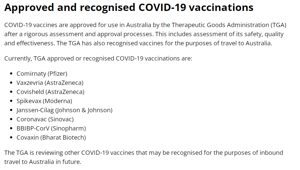 ANI's tweet photo. Australian Government recognises Bharat Biotech's Covaxin for the purpose of establishing a traveller's vaccination status: Australia’s High Commissioner to India, Barry O’Farrell AO https://t.co/yMXenctRbg