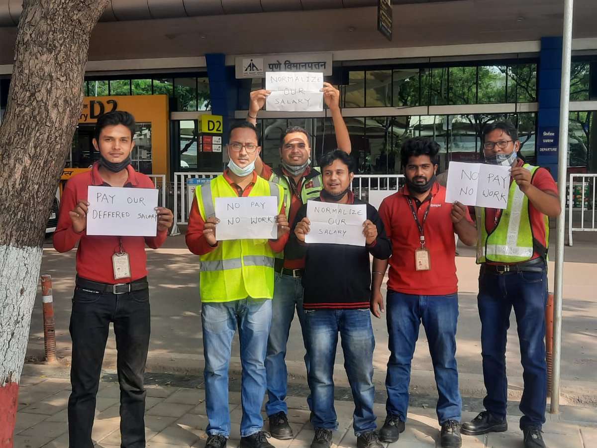 bhavyavelani18's tweet photo. @MAG4AME @flyspicejet @DGCAIndia @JM_Scindia @MoCA_GoI Yes it's time that struggle of engineering staff in aviation must be heard and resolved
It's not about spicejet only there are many other airlines paying less despite working hard
#Striketober #SpiceJet #troubleagain #support
Please support spicejet employees 🙏 https://t.co/2S6RZBDtrB