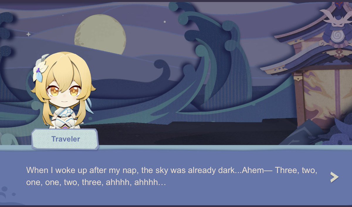 velvesque's tweet photo. NOT TRAVELER COPYING MIKO AGAIN IM CACKLING https://t.co/sLpcjrIYvr