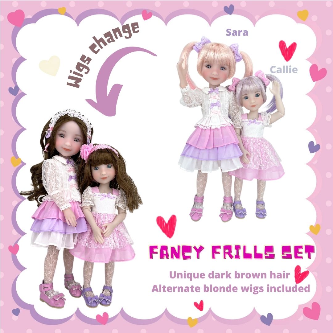 rubyredtoys's tweet photo. What a frill! Our new combo set features special edition RRFF doll Sara and her little Siblie, Callie. We love their gorgeous new outfits and wigs, do you?
#dolls #rubyredfashionfriends https://t.co/sk9R9u7vK0