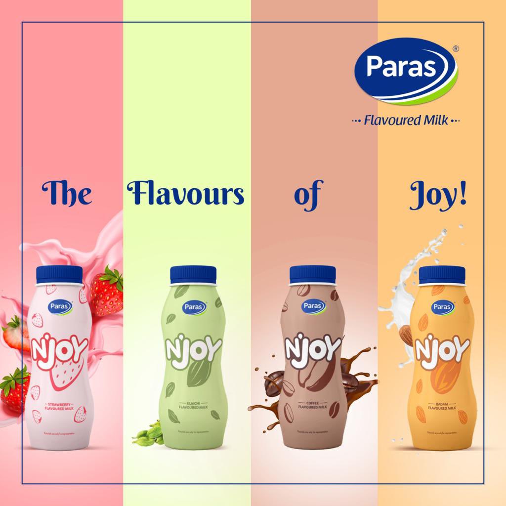 parasdairy1960's tweet photo. Enjoy the deliciousness of your favourite flavour with Paras milk because we believe - great taste comes only with great flavours.
#paras #parasdairy #parasflavouredmilk #flavouredmilk #enrichedlife #grabthebottle #flavoureddrink #stayhealthywithparas #greattaste #greatflavours https://t.co/uELgpnnM26