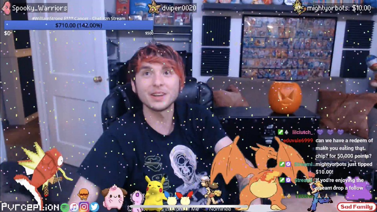 Pvrceptionmusic's tweet photo. Best Halloween ever(: We went massively above and beyond our goal for #WilliamStrong which is insane. Thank you everyone who made it possible<3 https://t.co/i67T1cAGHa