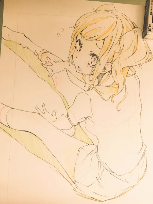 鉛筆で描くの最近してない
復活させたい 