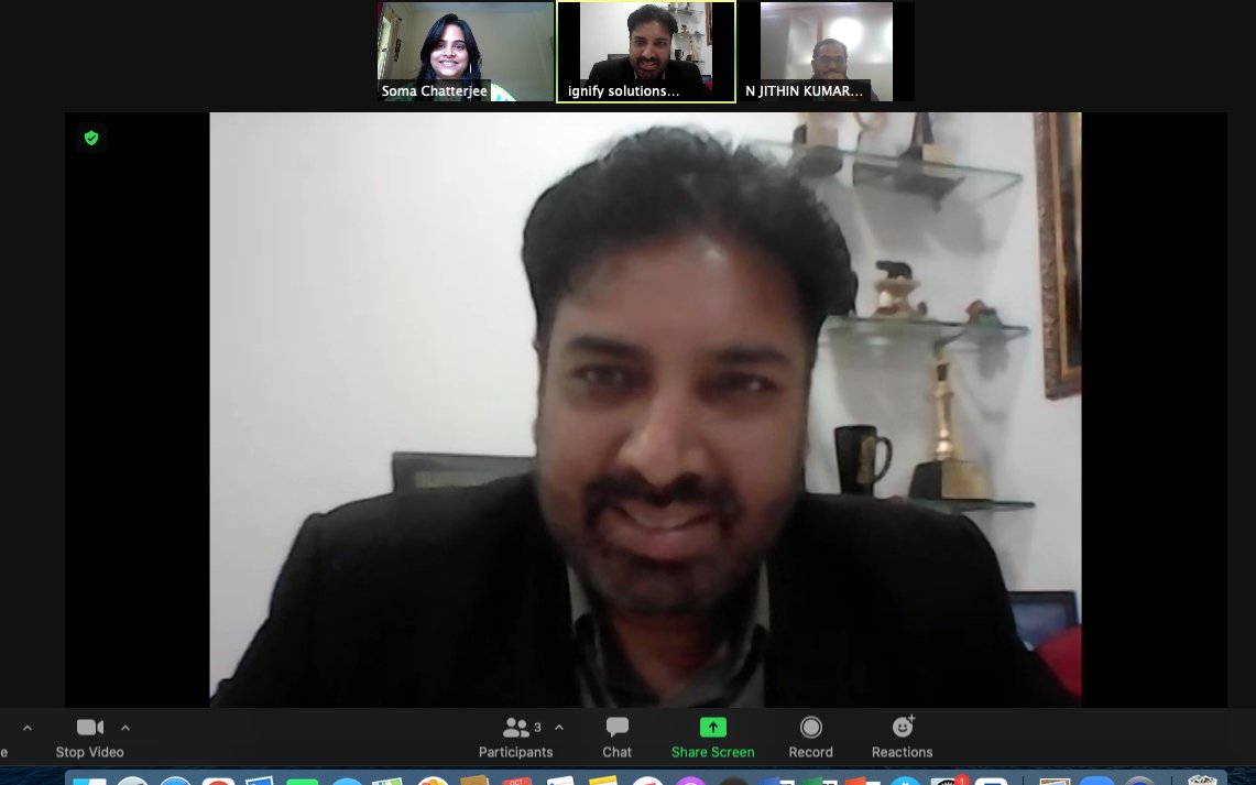 IgnifyS's tweet photo. Glimpse of our introductory session with Sri Chaitanya, Karimnagar!!
Thanks to Mr. Jitin Kumar for his time.
Our platform, benefits, usage and also need was discussed in details.
#interviewpreparation #placementpreparation  #tpos #collegesanduniversities https://t.co/JEzxVIZRUf