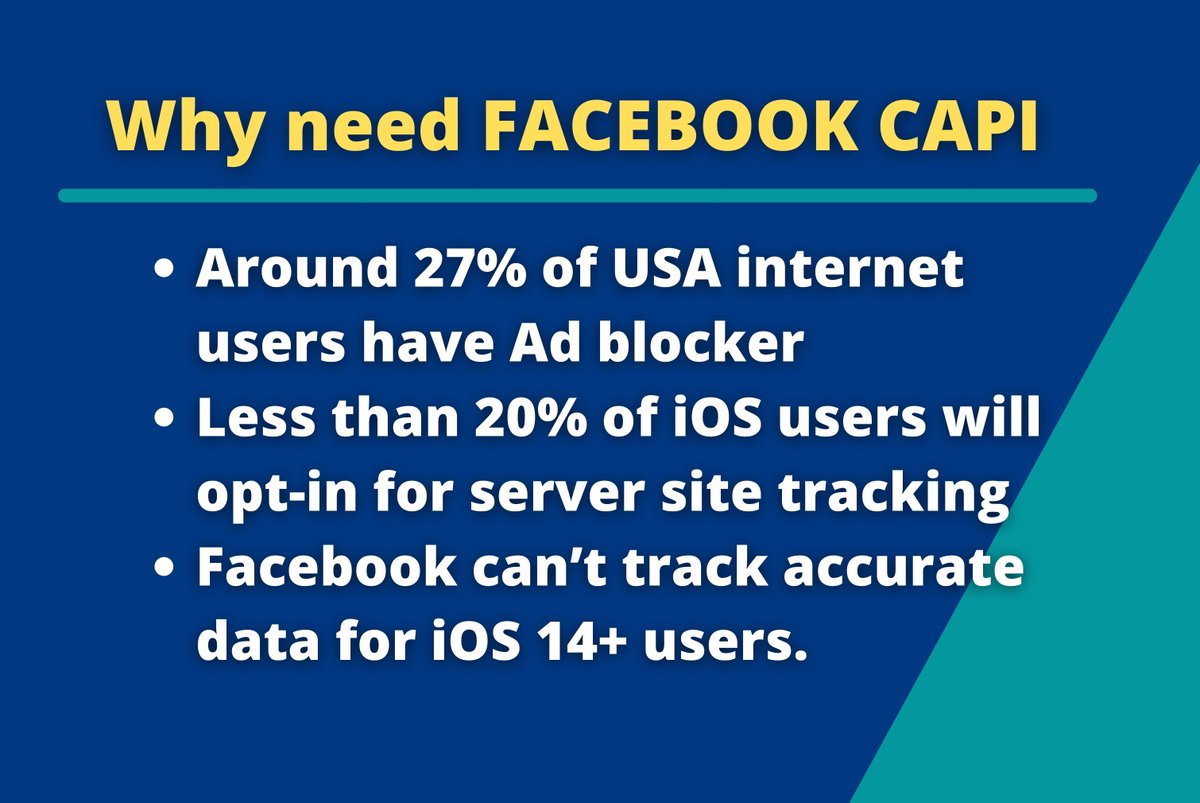 Amitkumar909080's tweet photo. I will fix facebook conversion API pixel server side tracking via gtm

WordPress WooCommerce
Shopify
Laravel or any PHP site 

👉Contact-https://t.co/jqmCNm1gXn

#facebookpixel #conversionapi #ios14update #gtm #serversidetracking https://t.co/5gZlp4ChIU
