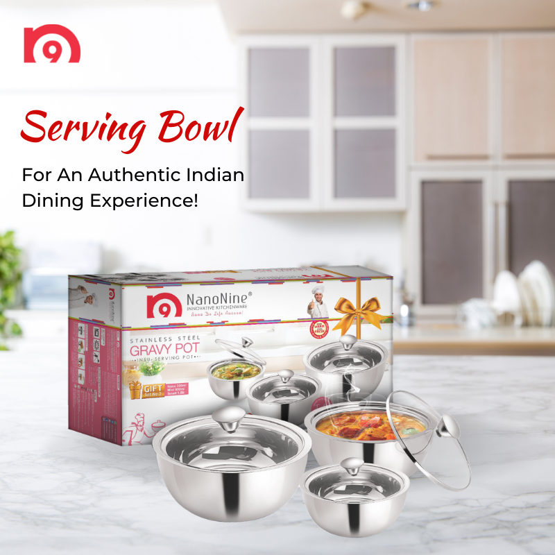 NanoNineOnline's tweet photo. Keep it warm and add Classy looks for a fine dining experience!
DM us for more details.
#Nanonine #StainlessSteel #servingpot #meltingpot #serve #easycooking #StainlessSteel #StayHealthy #lunchbox #tiffinbox #teatime #tea #cupoftea #kitechenproducts #serveware #tableware https://t.co/VnYTxCJmMS