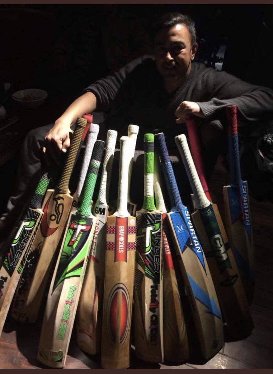 mshaanshahid's tweet photo. The bat collection ♥️ https://t.co/gFQjDueLgR