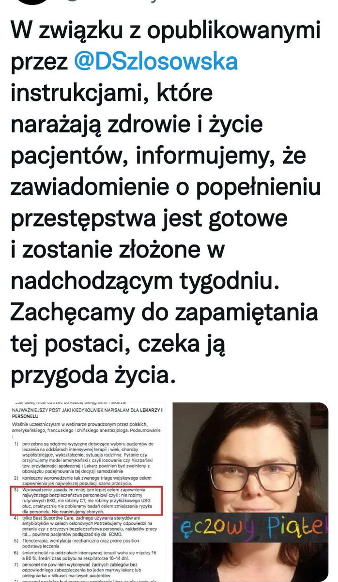 CryptoAssassin's tweet photo. Zapamietajcie tę postać @DSzlosowska, rozliczymy ją w swoim czasie https://t.co/zQddszc0wx