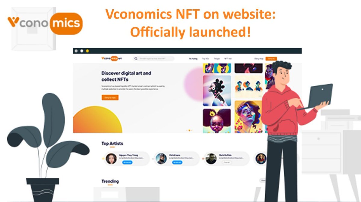 Vconomicsio's tweet photo. #Vconomics NFT on website: Officially launched!
For diversified user experience!
✅Mint NFTs easily for FREE
✅OPTIMIZE trading process
✅Experience trading #NFTs within ONE click
✅Enjoy CREATIVE interface
👉Explore #Vfactory & #Vex on website: https://t.co/1iQqKPYukw https://t.co/FIKgLZXKvN