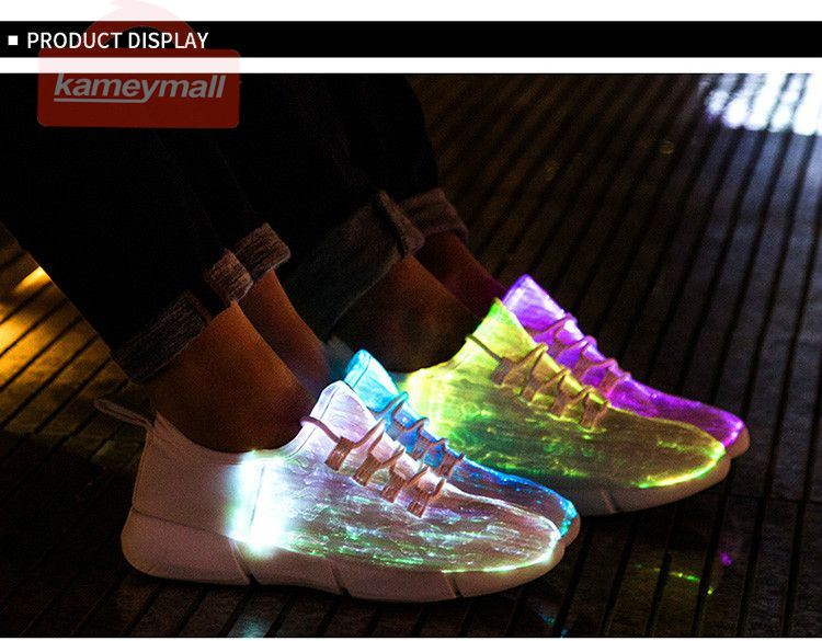kameymall's tweet image. This pair of shoes condenses all the stars.💫🌈
#ledshoes #luminousshoes #lightupshoes #shoes #kameymall #fashion #fashionstyle #trendy #fashiontrendy