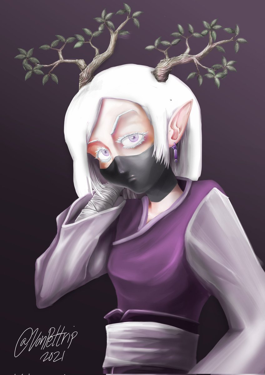 VonPettrip's tweet photo. Nature Elf Ninja
#art #ArtistOnTwitter  #digitalart #dndart https://t.co/Z5MgfSfClF