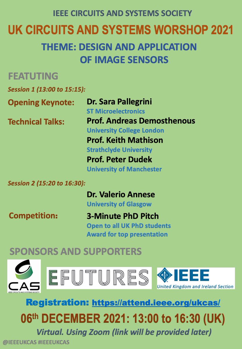 Save the date on 6th Dec 2021 #UKCAS Register here: attend.ieee.org/ukcas/registra… More info: attend.ieee.org/ukcas/programm…