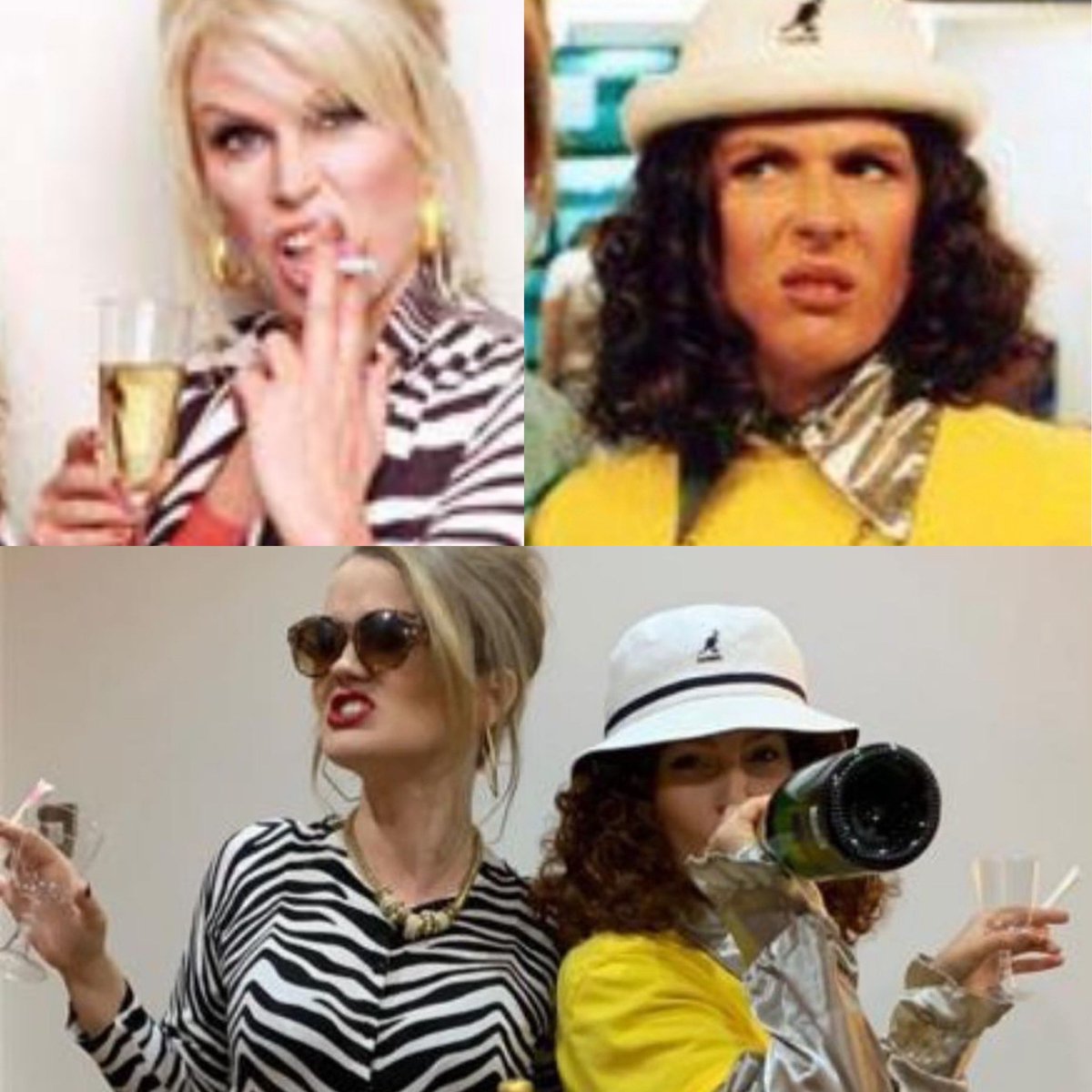 stephgalla89's tweet photo. I love Halloween man. My Halloween partner forever ❤️
#jackandvictor #kevinandperry #patsyandeddie #chuckandwilson #stillgame #abfab #castaway https://t.co/G6hsY4VJZY