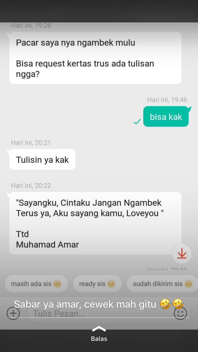 Pacar lu ribet amat ngab