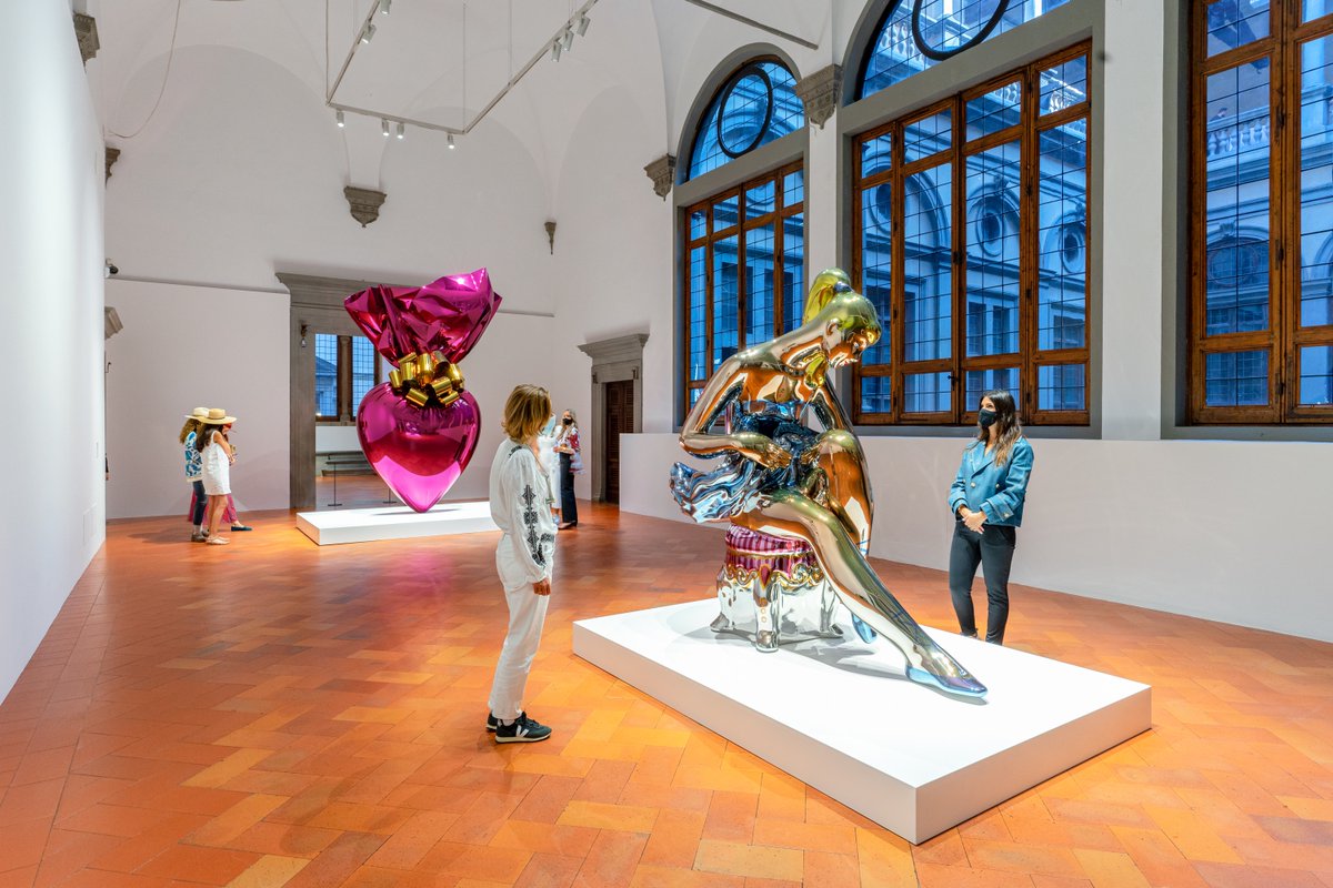 palazzostrozzi's tweet photo. Come tutti i giorni, oggi le sue mostre sono aperte regolarmente: #JeffKoonsShine dalle 10.00 alle 20.00; #AlterEva dalle 14.00 alle 20.00. Ultimo ingresso ore 19.00. Scopri i dettagli sul nostro sito: https://t.co/O5DtMCqKNy https://t.co/xv9XBYe2IM
