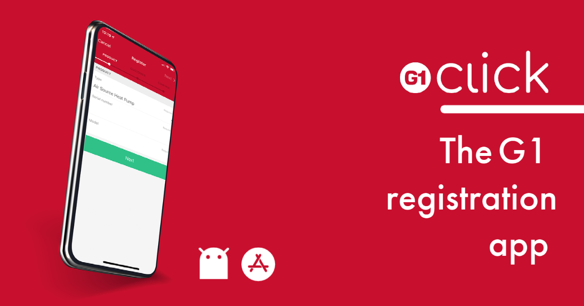 myGrantUK's tweet photo. With a handy boiler serial number scanner and offline functionality, G1 Click is a useful tool for installers who want to register their installations on the go. Not downloaded the app yet? Simply head to https://t.co/Ol0oxoerxn to read more. https://t.co/DGmCzlNn5e
