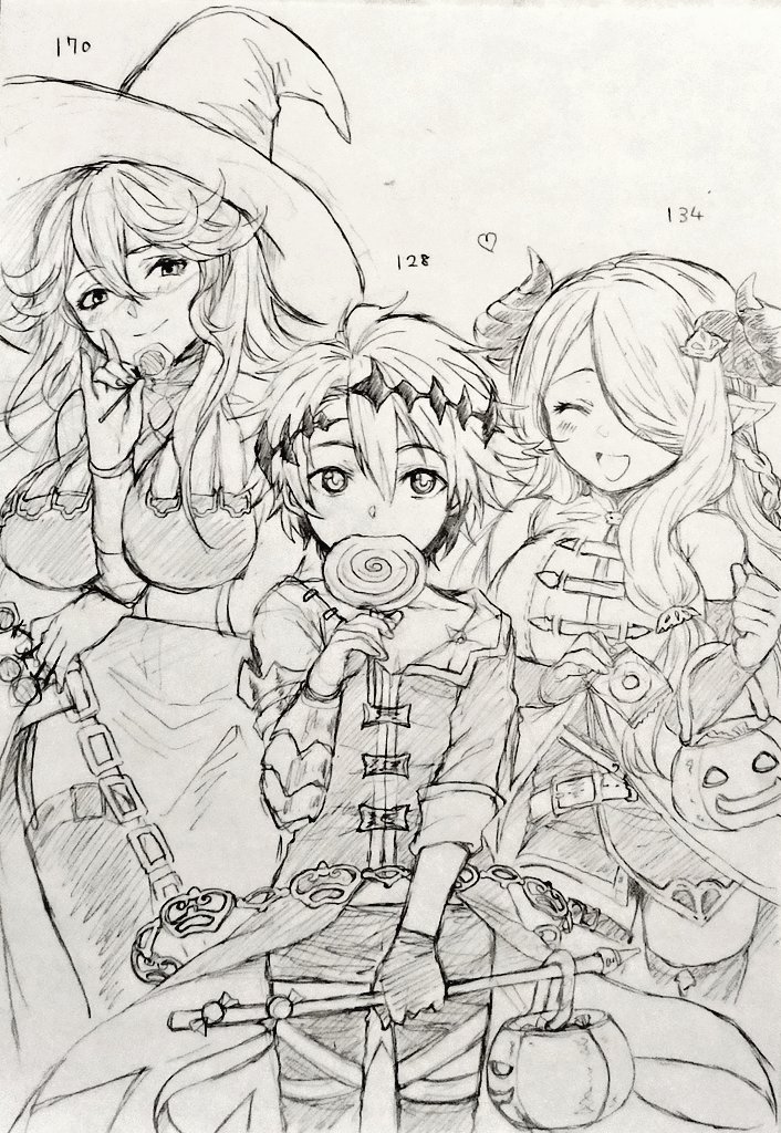 過ぎちゃったけど再掲するハロウィンカイムくんといたずら、他 