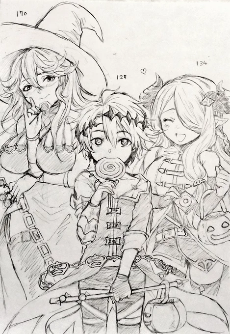 過ぎちゃったけど再掲するハロウィンカイムくんといたずら、他 