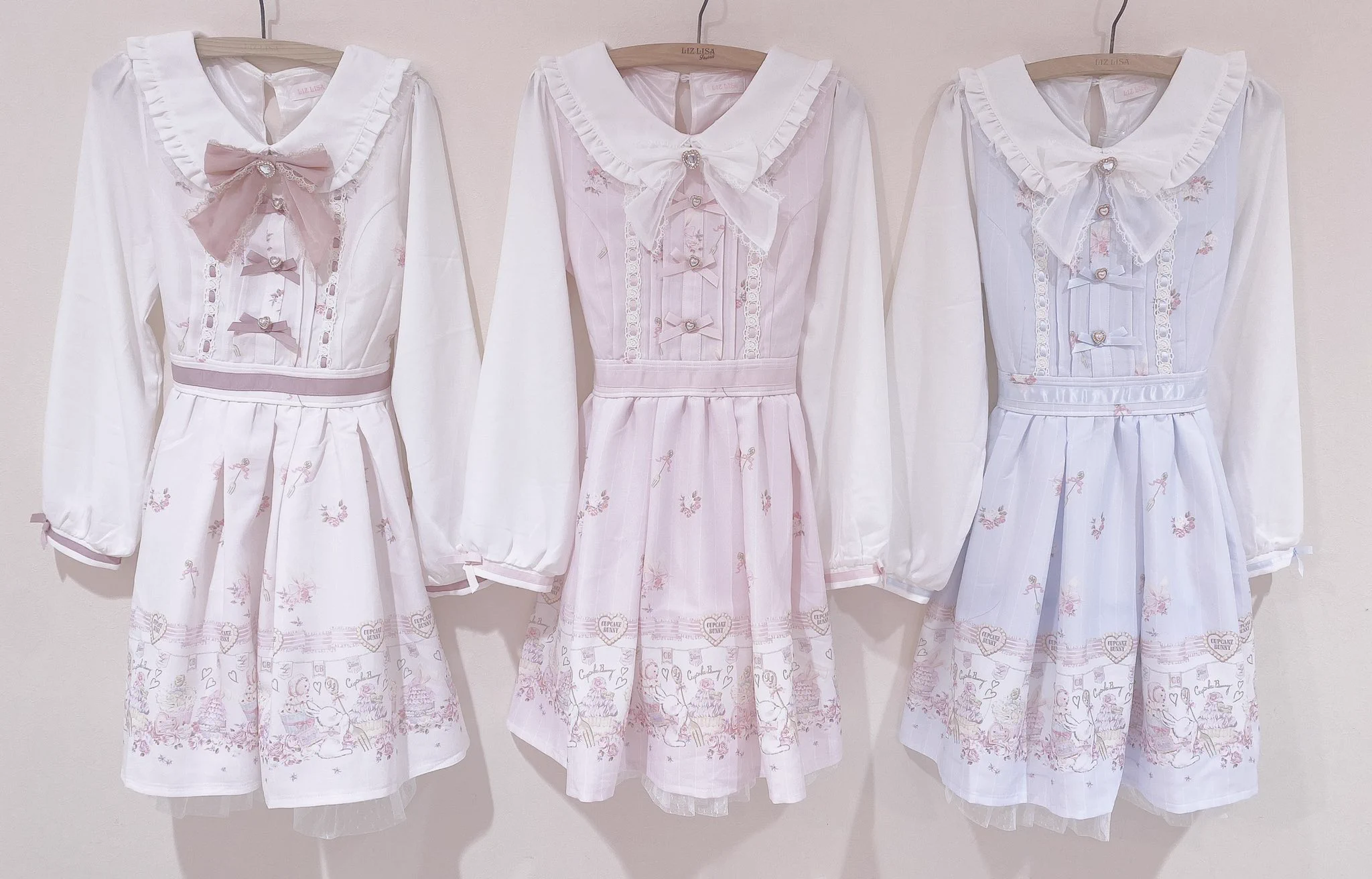 LIZLISA リズリサ 人気完売品 Cup cake Bunny柄ワンピース LIZ LISA on X: 