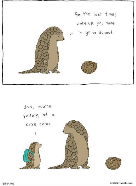 Greeny_abstract's tweet photo. As if we didn’t already love the pangolins enough 🤣 #PBL #PangGang #AtYourService https://t.co/LnzUF87WCF