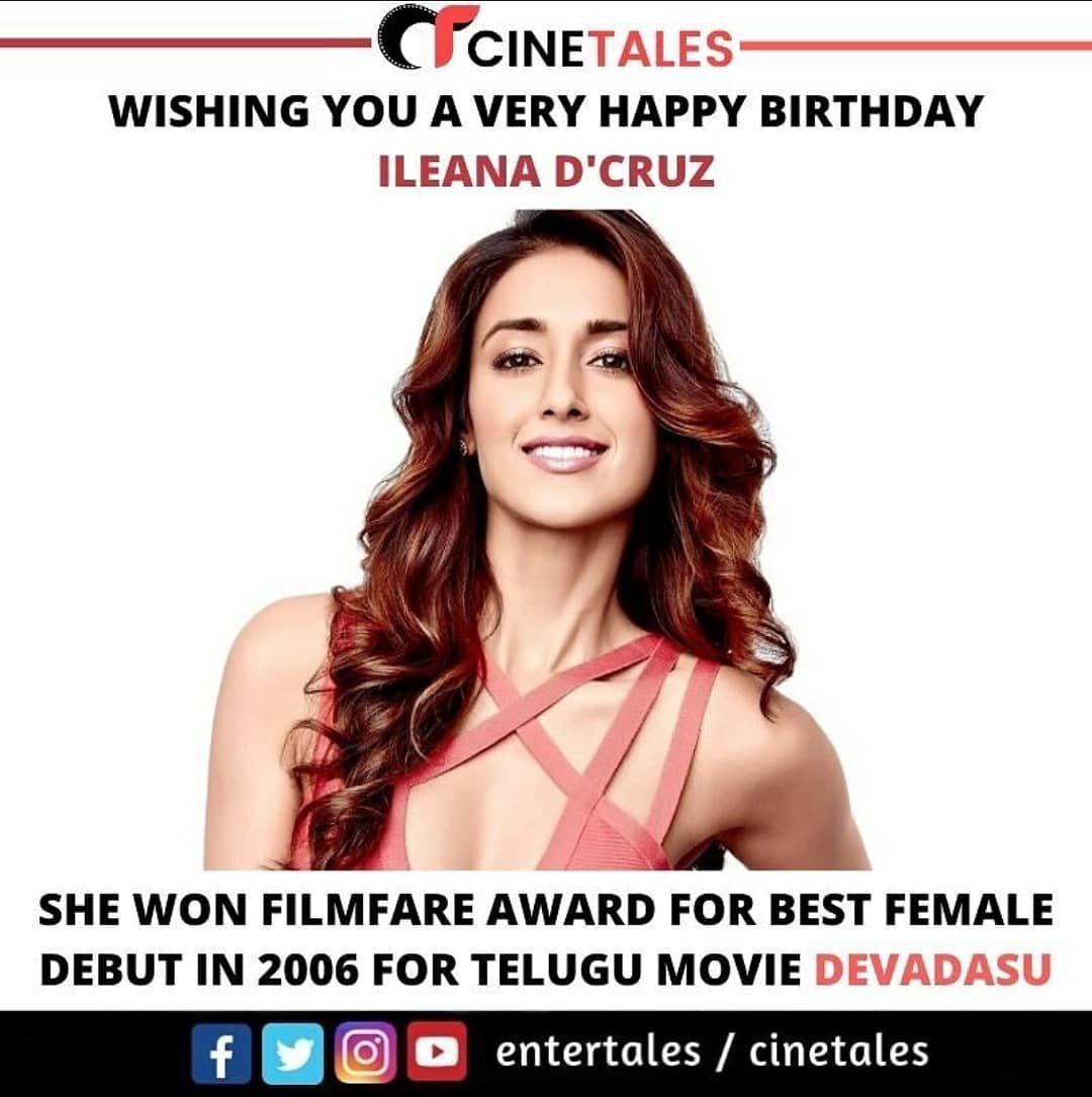 Wishing you a very happy birthday Ileana D\Cruz    