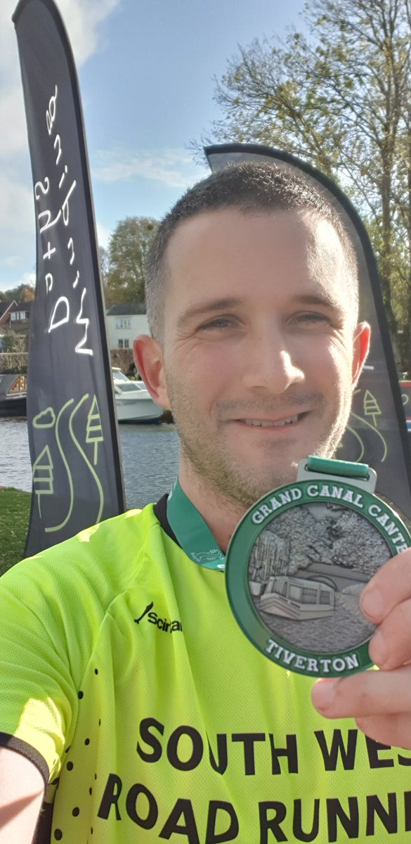 Celebrating marathon number 20 this #MedalMonday. Finished the Grand Canal Canter yesterday in 4:46:25