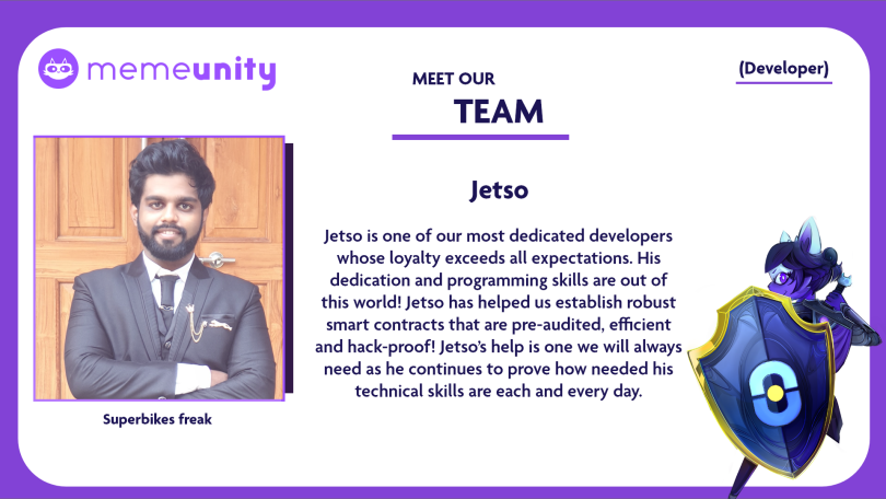 thememeunity's tweet image. Meet Jetso👇
