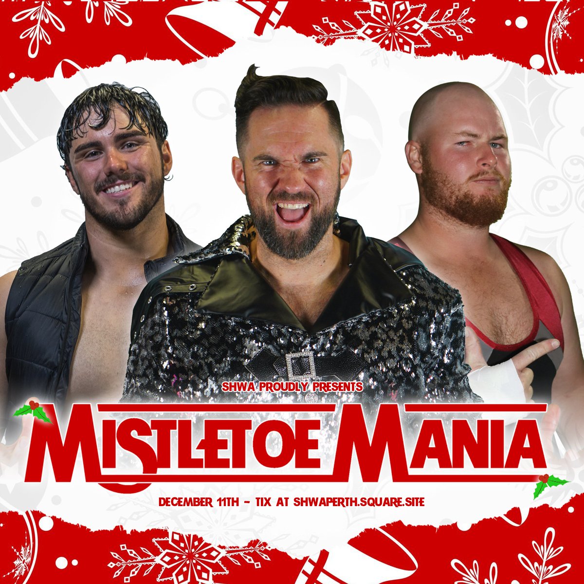 DonMorleone's tweet photo. Christmas is coming, and so is #MistletoeMania tickets are available now. https://t.co/nmyXmHq2Ho