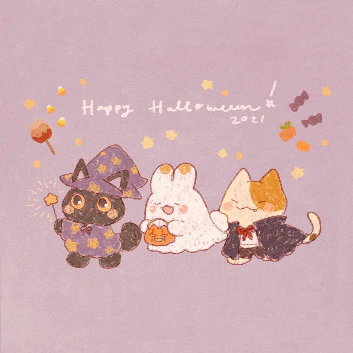 bestrollever's tweet photo. Happy halloween everyone!!! 🎃👻🎃🍭🍫🍬 have some smoll doodles _(:3 / https://t.co/sPbGSONB6m
