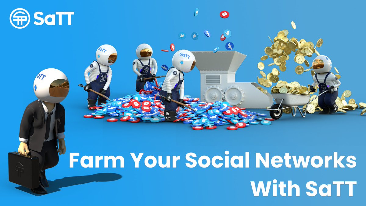 ekskoins's tweet photo. I'm excited about this new DApp project where you earn @Satt_Token by participating in an #AdPool thru #FarmPost. This is a new way of monetizing your posts in various social media platforms, you earn rewards depends on the engagements your post gets. https://t.co/sxbZ2Wyjzs