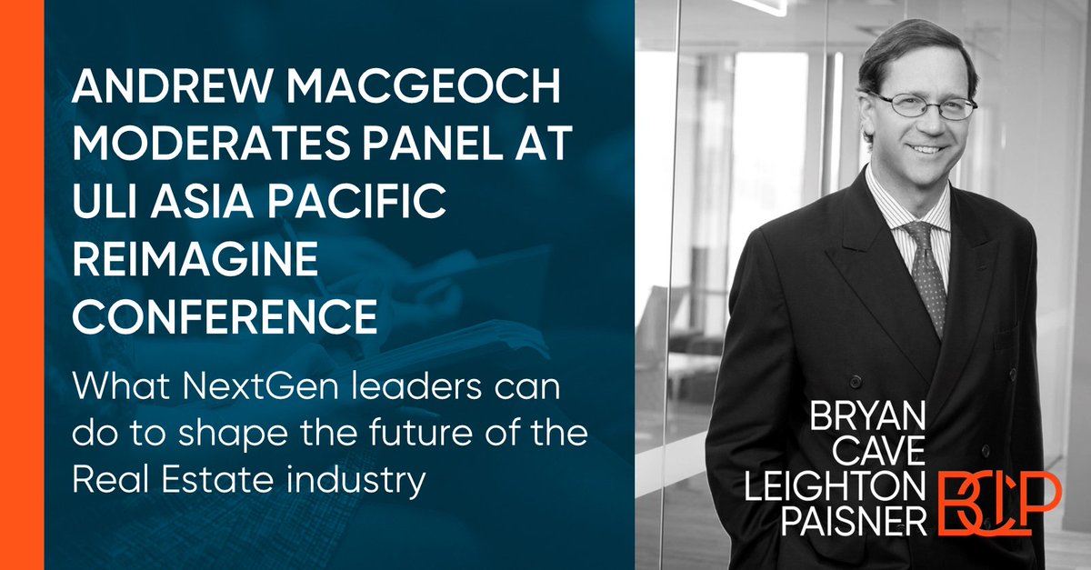 BCLPlaw's tweet photo. BCLP is proud to sponsor @ULIAsiaPacific REImagine conference in Hong Kong and Singapore this week. For more information on Andrew's panel click here: https://t.co/2QzGGuffNd
#ULIREImagine #BCLP #citiesofthefuture #realestate https://t.co/t12N7S4Gdm