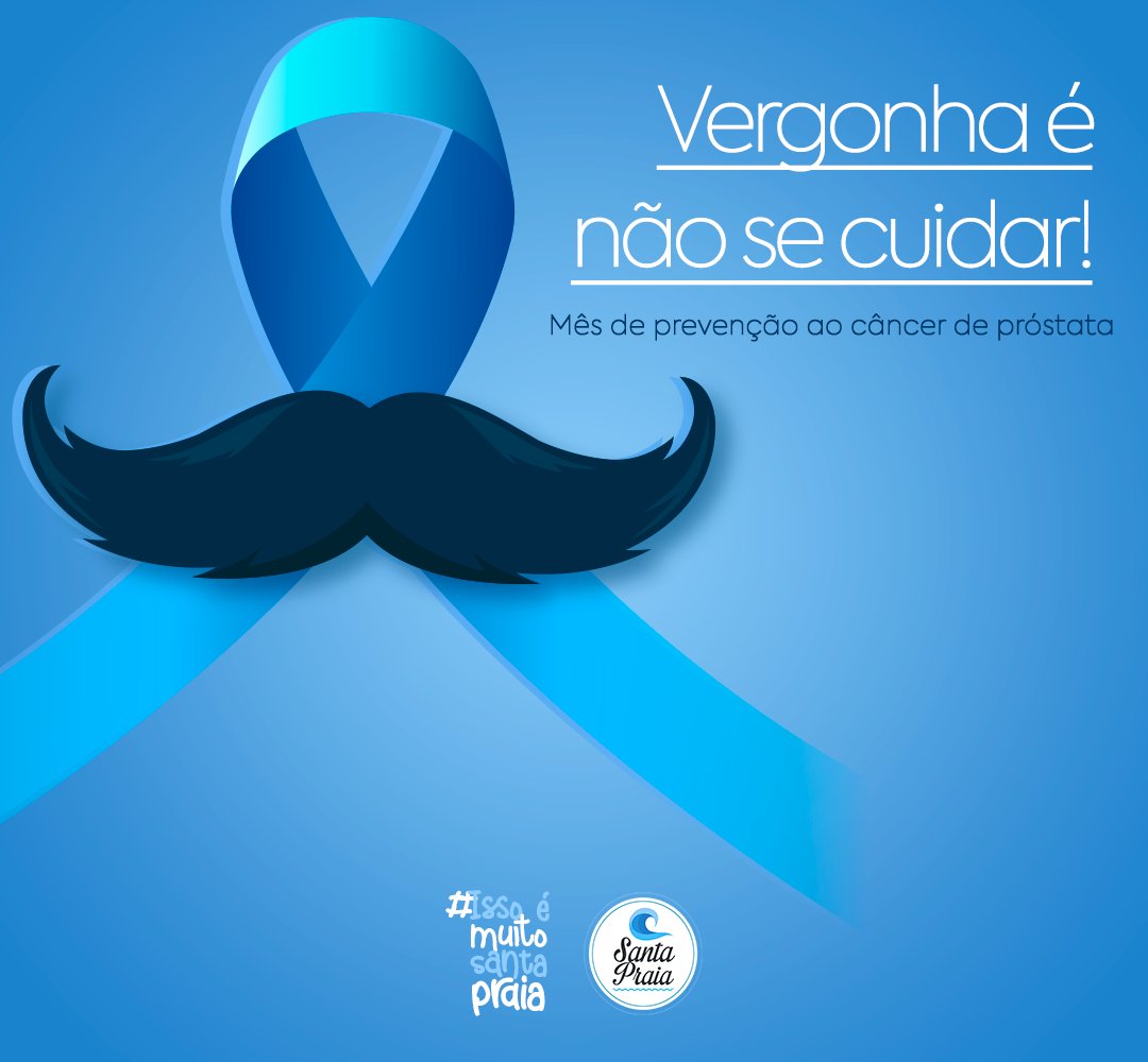 santa_praia's tweet photo. Não deixe que o medo ou a vergonha sejam a desculpa para não ter uma vida saudável. Vá ao médico, se cuide, faça exames e previna-se!

#SantaPraia #NovembroAzul https://t.co/QLPPTsKgdH